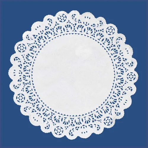 Miniatura 5 de Blondas, 4 pulgadas, 100 unidades, color blanco, Hygloss 10041