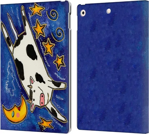 Miniatura 16 de Head Case Designs Wyanne - Funda de piel con licencia oficial de Wyanne Blue Watercolour Bear Animals 2, compatible con Apple iPad 10.2