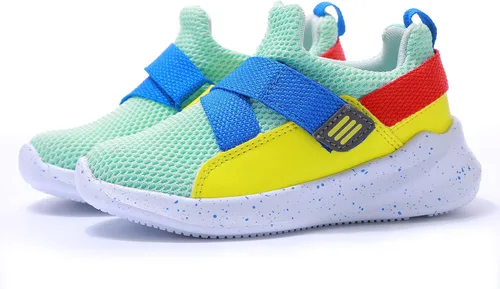 Miniatura 8 de SKYWHEEL Tenis deportivos para niños y niñas, talla 5-12, ligeros, transpirables, para correr, caminar, tenis atléticos para niños pequeños