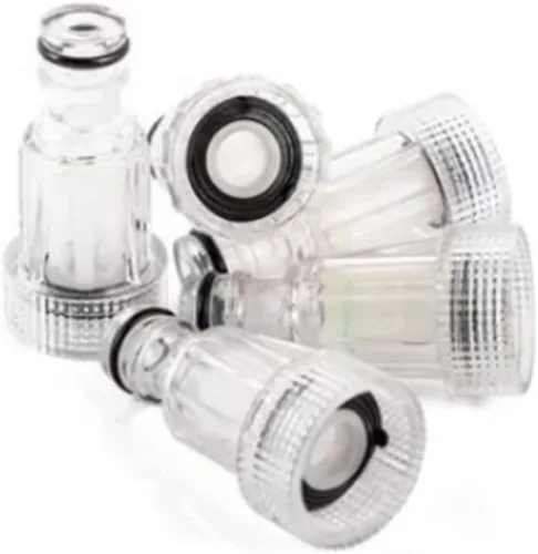 Miniatura 7 de Piezas de lavadora de alta presión, 5 piezas, filtro de agua para lavadora limpia, 3/4 pulgadas de diámetro, desmontable, fácil de limpiar