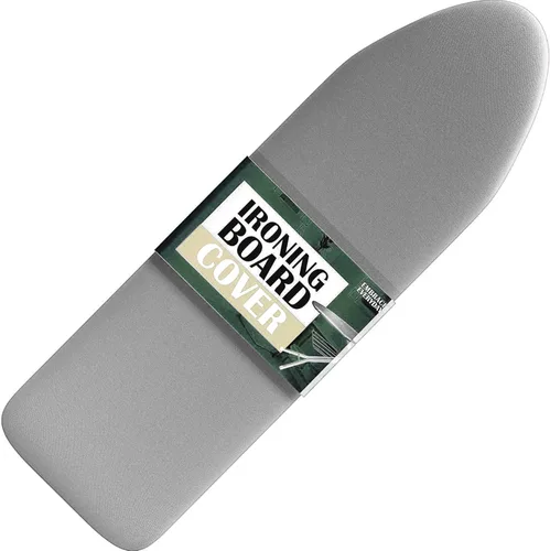 Miniatura 10 de Hearth & Harbor Funda para tabla de planchar y almohadilla de tamaño completo 15x54, acolchado grueso resistente a quemaduras con borde elástico