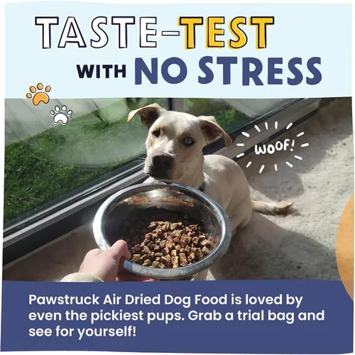Miniatura 5 de Pawstruck Alimento para perros secado al aire con pollo real, sin granos, fabricado en Estados Unidos, sin OMG, recomendado por veterinarios, alto
