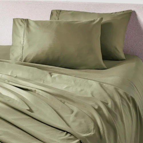 Miniatura 40 de PeachSkinSheets Juego de sábanas de berenjena, nivel de suavidad de 1500 hilos, sábanas refrescantes extra suaves para personas que duermen
