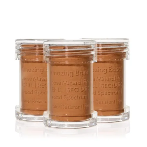 Miniatura 41 de jane iredale Amazing Base - Polvo mineral suelto, base luminosa con SPF 20, sin aceite, sin talco y sin peso, vegano y libre de crueldad animal