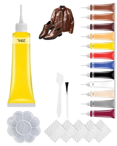 Miniatura 7 de Gel de reparación de cuero avanzado 2026, kit de reparación de cuero para asiento de automóvil, kit de reparación profesional de cuero para asiento