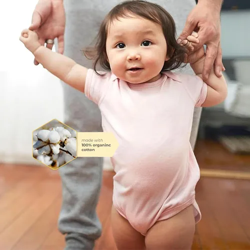 Miniatura 30 de Burt's Bees Baby Body de algodón orgánico – Bebé niño y niña manga corta y larga de una pieza, 5