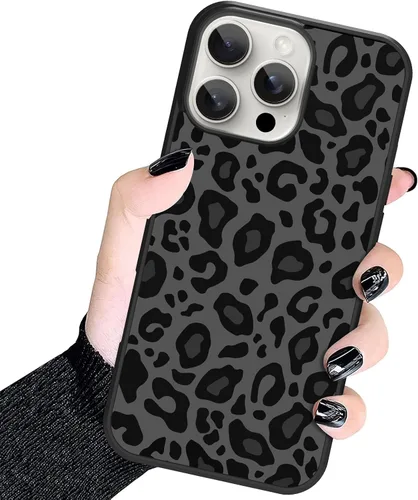 Miniatura 59 de KANGHAR - Funda para iPhone 11 [Compatible con Magsafe] Patrón estampado de leopardo Lindo guepardo Funda protectora magnética para niñas, mujeres