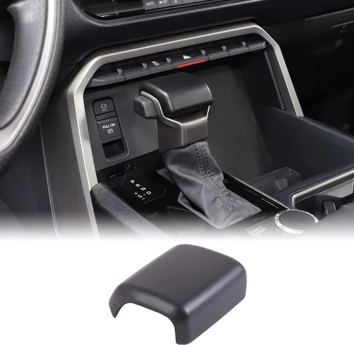 Miniatura 8 de Aunginsy Cubierta de freno de mano para palanca de cambios de automóvil, compatible con Toyota Tundra 2022+, Sequoia 2023+ y Tacoma 2024+, perilla