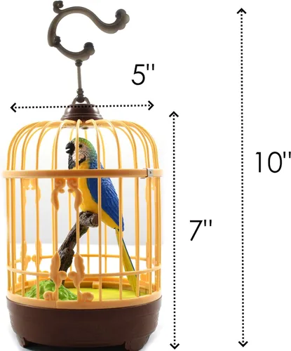 Miniatura 3 de Haktoys funciona con pilas, pájaros que cantan, Parent