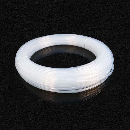 Miniatura 2 de Tubo de PTFE transparente, material de polímero de tubo con alta temperatura y resistencia a la corrosión, propiedades de lubricidad y sellado, tubo