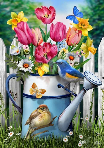 Miniatura 10 de Briarwood Lane - Bandera para el hogar de primavera, árbol de la vida, inspiradora, para exterior, 40 x 28 pulgadas