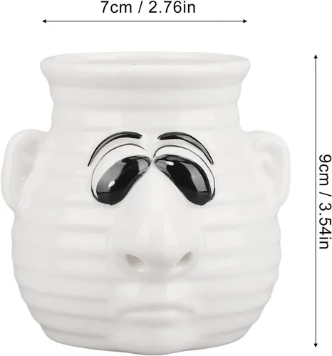Miniatura 2 de Separador blanco de yema, divertido moco forma de nariz separador de huevo ahorro de tiempo claras de huevo colador divisor de filtro de cocina