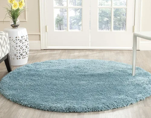 Miniatura 83 de SAFAVIEH Accent Rug 2'x3' - Milan Shag Collection - Modern Design, Dark Beige, Ultra Plush Thick Pile, Ideal for Bedroom, Nursery, Living Room