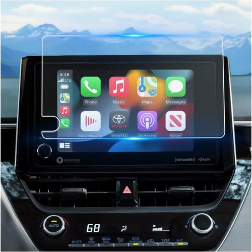 Miniatura 10 de Protector de pantalla para Cadillac CT5 y 2024 ~ 2025 XT4 y Lyriq 2025 de cobertura completa de 33 pulgadas de vidrio templado brillante de una sola