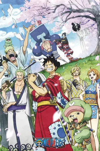 Miniatura 10 de One Piece - Póster de TV de anime (lano) (tamaño: 24 x 36 pulgadas) (póster laminado)