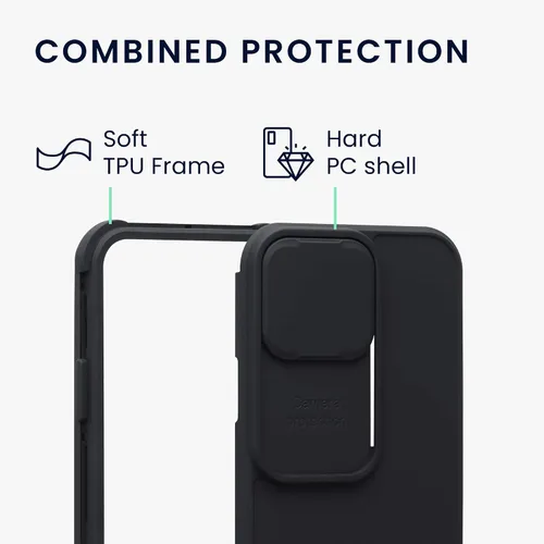 Miniatura 5 de kwmobile Funda híbrida compatible con Xiaomi Redmi Note 9S / 9 Pro / 9 Pro Max - Funda con cubierta de cámara y parachoques - Funda para teléfono