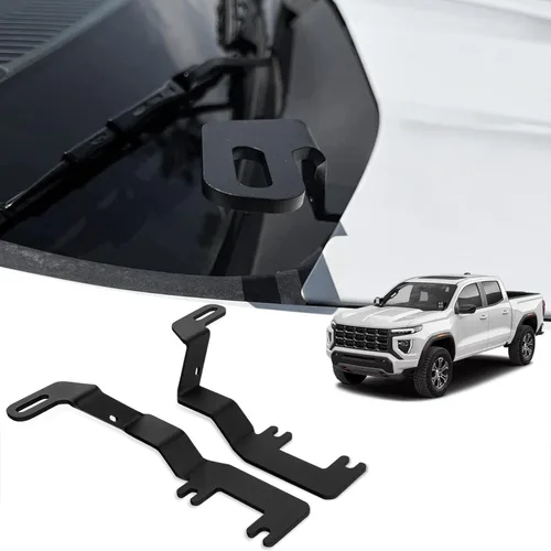 Soporte para Luz de Borde Compatible con Chevy Colorado/GMC Canyon 2023 2024 2025 2026 Soportes de Montaje para Luz LED Compatibles con Accesorios