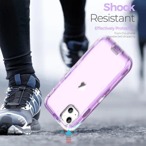 Miniatura 5 de Funda para iPhone 12 mini ORIbox, resistente a los golpes y caídas, transparente.