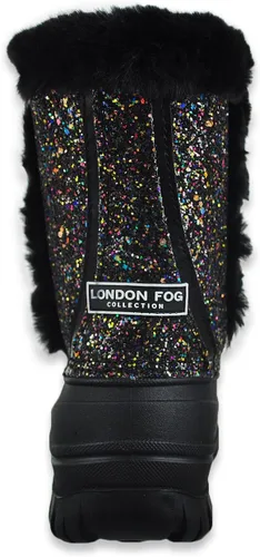 Miniatura 3 de LONDON FOG Botas de nieve para niñas jóvenes y niños pequeños de Icelyn con forro cálido para clima frío para niñas en tallas jóvenes y niños