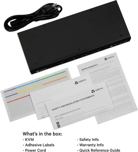 Miniatura 4 de Vertiv Cybex Secure SC845H-001 cable de vídeo 4 puertos HDMI DPP EAL4+ NIAP TAA