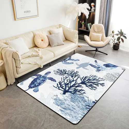 Miniatura 20 de Erosebridal Alfombra de área con tema Groovy de los 70 para sala de estar y dormitorio, alfombra retro con símbolo de paz antideslizante, alfombra