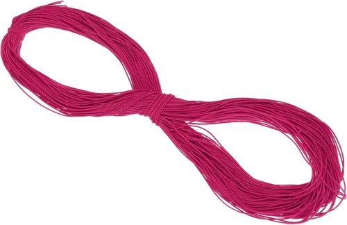 Miniatura 152 de PATIKIL Cuerda elástica elástica de 109 yardas (328.1 ft), cuerda elástica pesada de 0.059 in, albaricoque para manualidades, correas de gancho