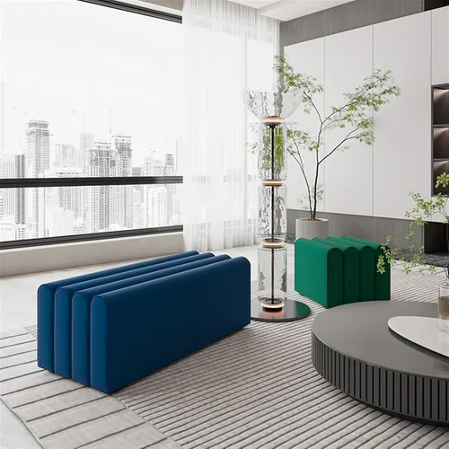 Miniatura 6 de Storage Benches Home Doorway Entry Shoe Change Stool Modern Checkroom Rectangular Stool Bedside Stool Clothing Store Sofa Stool Entrance Door Shoe