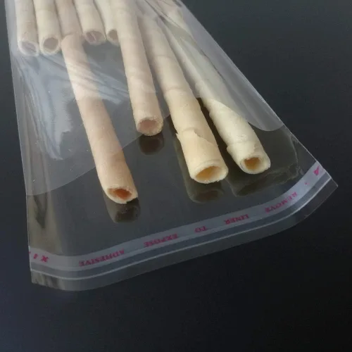 Miniatura 4 de 200 piezas bolsas de celofán transparentes resellables de 3"x7" con sellado autoadhesivo para dulces para panadería, velas, dulces, galletas