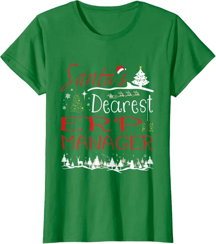 Miniatura 15 de ERP Manager Xmas Job Cute Christmas T-Shirt