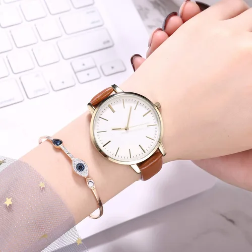 Miniatura 4 de KIMOMT - Reloj de pulsera de cuarzo de lujo para mujer, resistente al agua, creativo, para mujer y niña, para mujer