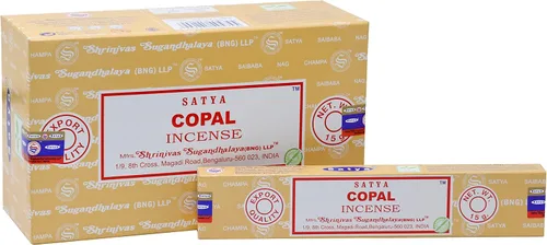 Miniatura 29 de EARTH Satya Nag Champa - Varillas de incienso prémium de 15 GMS (paquete de 12) (certificado verde) – Agarbatti enrollado naturalmente a mano
