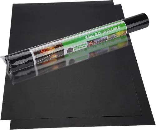 Revestimientos de horno para la parte inferior del horno, paquete de 2 alfombrillas para horno, 15.75 x 23.62 pulgadas, fáciles de limpiar,