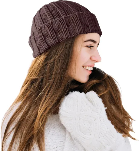 Miniatura 2 de TINKUY Peru Alpaca Wool Men's & Women's Warm Soft - Cuffed Slouchy - Beanie Hat