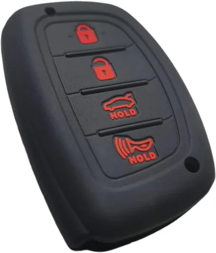 Miniatura 5 de REPROTECTING Funda de goma de silicona compatible con Hyundai Elantra Elantra GT Ioniq Sonata Tucson SY5MDFNA433 2016-2021