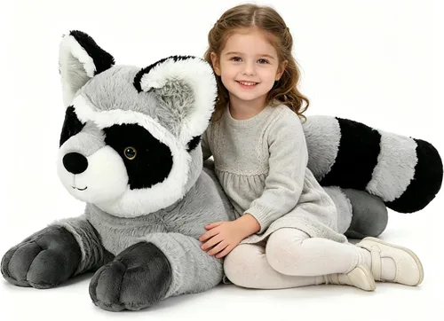 Miniatura 21 de BENINY Juguete de Peluche Grande de Ajolote Azul, Animal de Peluche Gigante de Ajolote de 39", Juguetes Grandes Regalo para Niñas Niños, Almohada