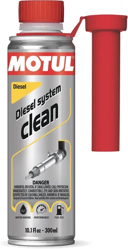 Motul Aditivo limpio del sistema diésel | Inyector y limpiador de circuitos de combustible para automóviles, camiones, SUV | Ayuda a mantener la