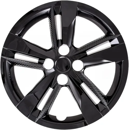 Miniatura 2 de Juego de 4 fundas de rueda de 16 pulgadas con 5 radios DBL para Nissan Kicks S 2018-2023 - Negro brillante