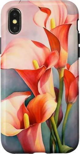 Miniatura 5 de Calla Lilies Flower Floral Watercolor Case for iPhone 17