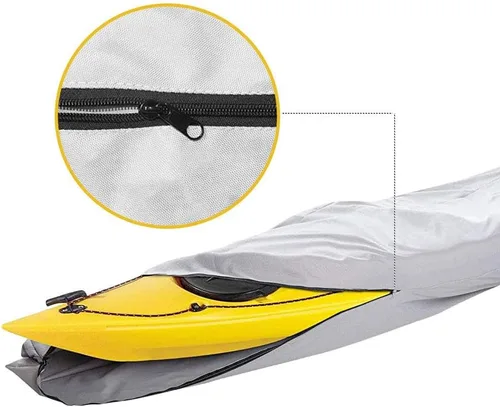 Miniatura 2 de i COVER - Funda para kayak de 16 pies - Resistente al agua 600D de alta resistencia, fundas para kayaks/canoas aptas para canoas o tablas de remo