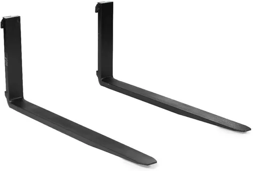 Miniatura 13 de Titan Attachments Cuchillas de la horquilla de la plataforma de 36in, horquillas de la plataforma de la clase II y accesorios