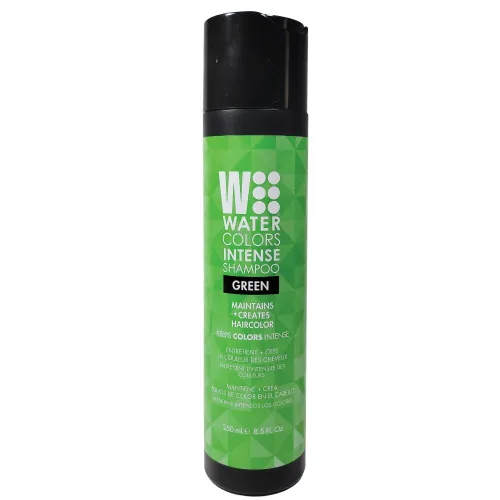 Miniatura 7 de Watercolors by Tressa INTENSE - Champú depositante de color 3 en 1, color de cabello semipermanente, champú para teñir el cabello para cabello Azul