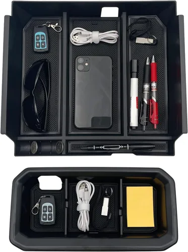 Miniatura 2 de Organizador de consola central, organizador de tablero compatible con Toyota Tundra 2022 2023 2024 2025