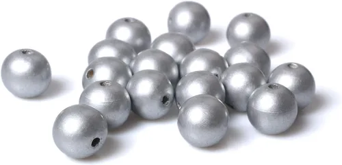 Miniatura 33 de 1000 cuentas de madera negras de 0.236 pulgadas a granel, cuentas espaciadoras sueltas de madera para manualidades hechas a mano, agujero de 0.079