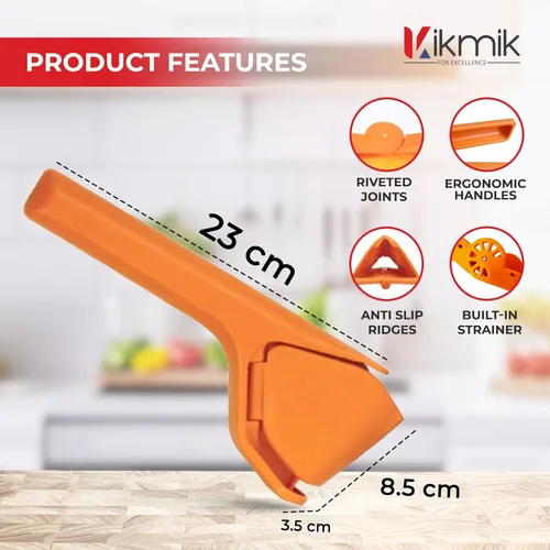 Miniatura 4 de Exprimidor de limón - CitrusEase Exprimidor de mano plegable: jugo sin esfuerzo con diseño ergonómico que ahorra espacio, exprimidor manual de limón