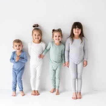 Miniatura 3 de Juego de pijama para bebé KYTE Baby pijama para niños pequeños hecho de material de rayón de bambú suave