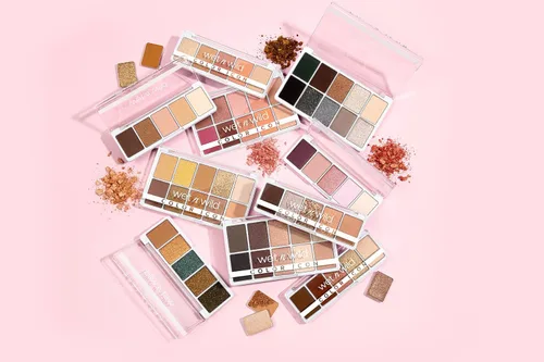 Miniatura 8 de wet n wild Paleta de maquillaje de sombra de ojos Color Icon de 10 colores, Marrón Despertando Desnudo, De larga duración, Brillante, Metálico