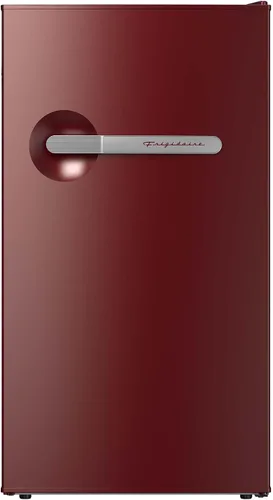 Miniatura 11 de Frigidaire Mini refrigerador retro, ahorro de energía, control de termostato ajustable, 3.1 pies cúbicos, negro-oro rosa