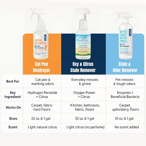 Miniatura 7 de Oxy Citrus - Removedor de manchas y limpiador multiusos – Spray de limpieza multiusos a base de plantas, perfecto para colchones, alfombras, suelos