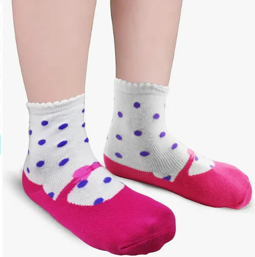 Miniatura 7 de ELUTONG Calcetines antideslizantes para bebés, calcetines antideslizantes para el tobillo, calcetines para niños de 0 a 7 años, 12 pares