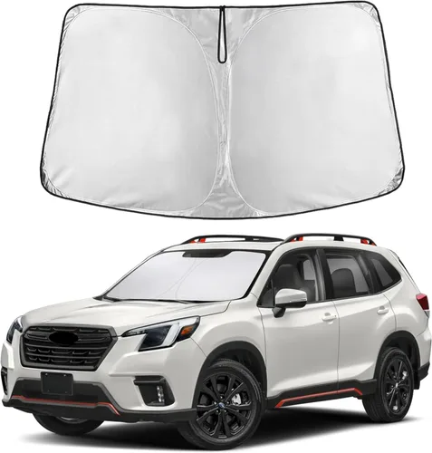 Miniatura 164 de EcoNour Parasol para parabrisas compatible con Hyundai Tucson 2016-2019 2020 2021, visera solar para parabrisas delantero y ventana, bloqueador